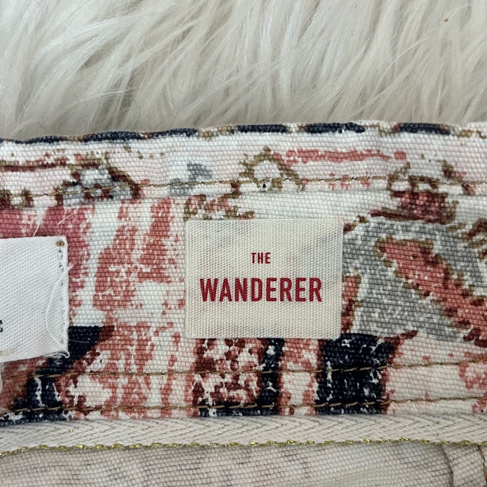 {By Anthropologie} The Wanderer Utility Tapestry Pants - Womens 27 - Picture 11 of 13